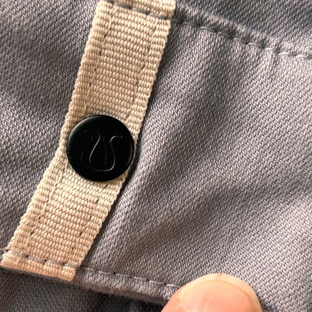 Lululemon Commission Golf Shorts 36 Grey Technical Performance Chino
